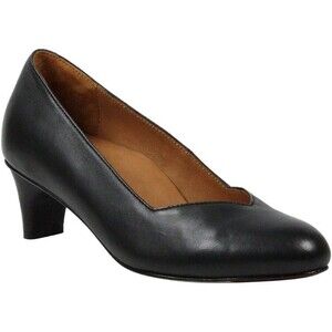 L' AMOUR DES PIEDS WOMEN'S JOZEFA  BLACK LEATHER SHOES PUMPS SIZE 11 MSRP $ 299